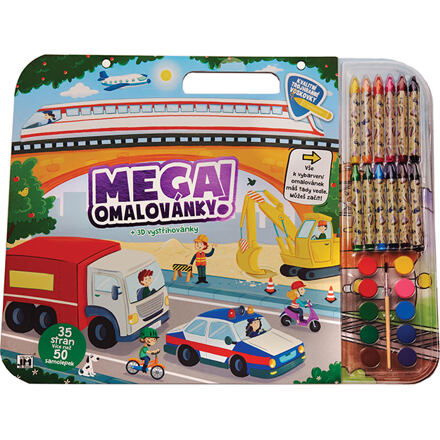 Mega omalovánky - Doprava