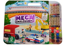 Mega omalovánky - Doprava