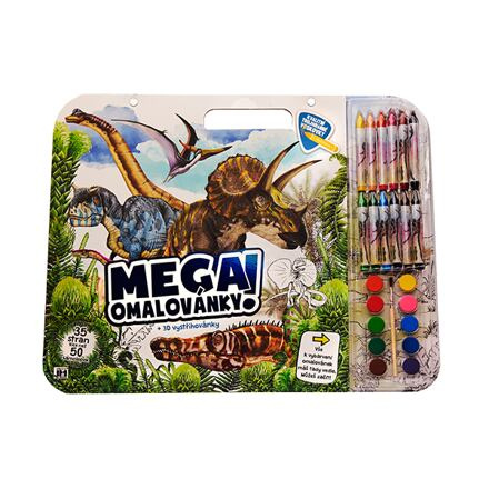 JIRI MODELS Mega omalovánky  set Dino