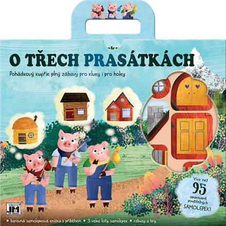 Jiri Models Zábavný kufřík Tři prasátka