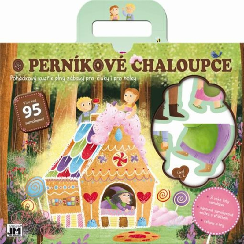 JIŘÍ MODELS Zábavný kufřík Perníková chaloupka