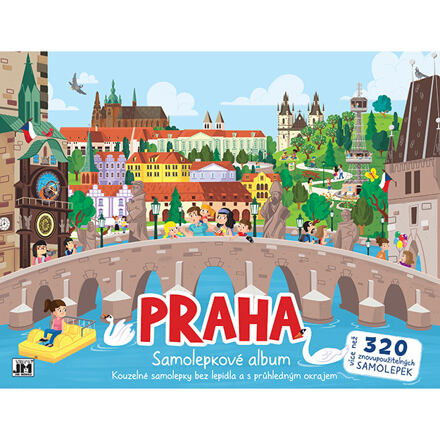 Samolepkové album - Praha