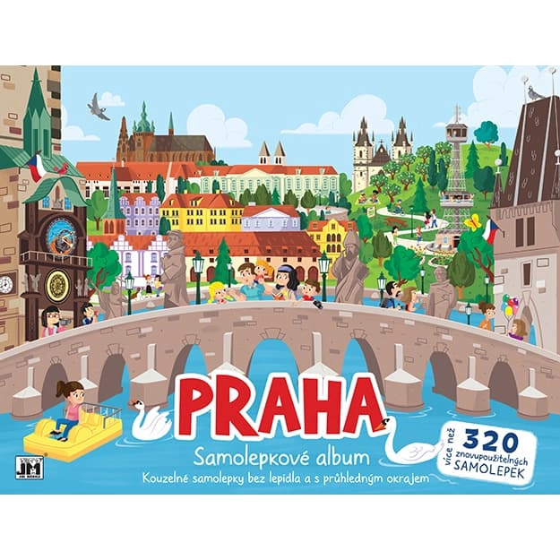 Samolepkové album - Praha