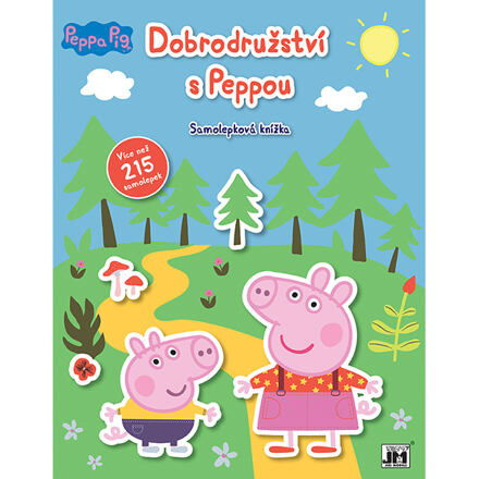 Jiri Models Samolepková knížka - Dobrodružství s Peppou