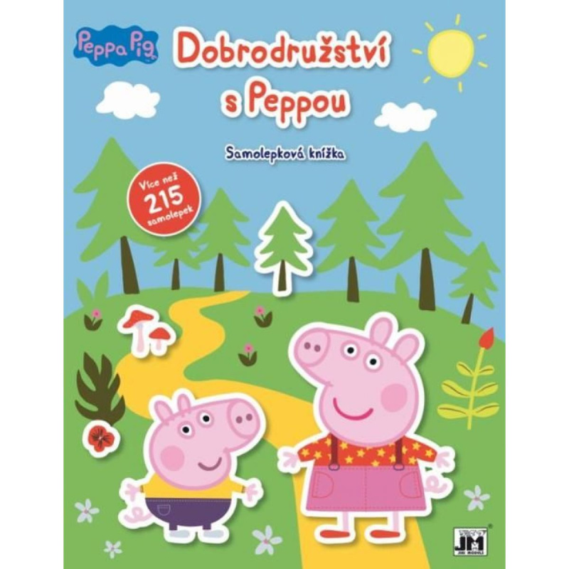 Jiri Models Samolepková knížka - Dobrodružství s Peppou