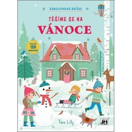 Samolepková knížka - Těšíme se na Vánoce