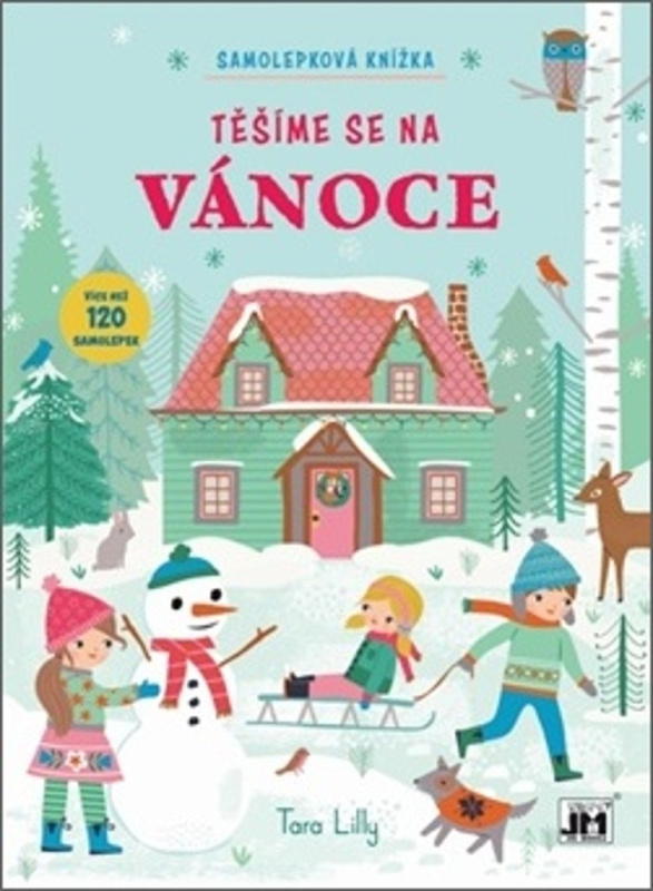 Samolepková knížka - Těšíme se na Vánoce