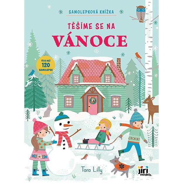 Samolepková knížka - Těšíme se na Vánoce