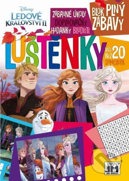 Ledové království II. - Luštěnky - kniha z kategorie Hlavolamy, doplňovačky, úkoly