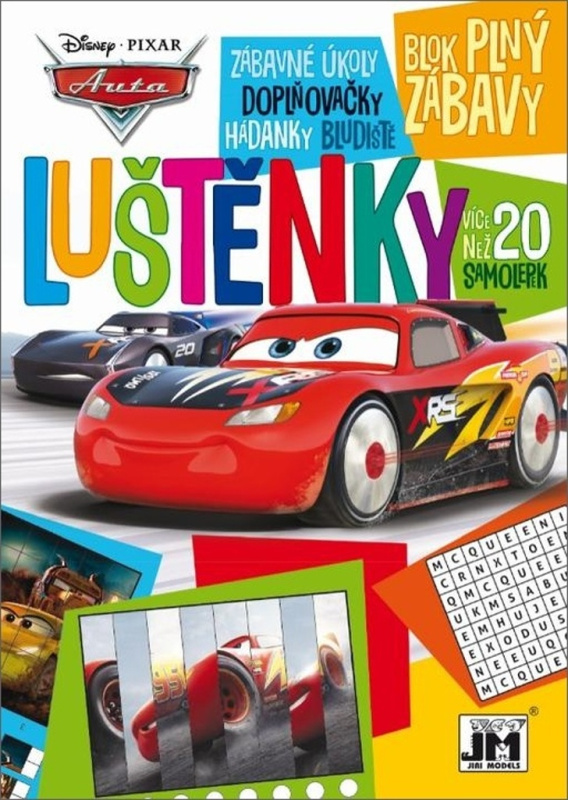 Auta - Luštěnky - kniha z kategorie Hlavolamy, doplňovačky, úkoly
