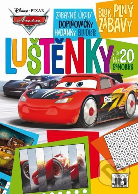 Auta - Luštěnky - kniha z kategorie Hlavolamy, doplňovačky, úkoly