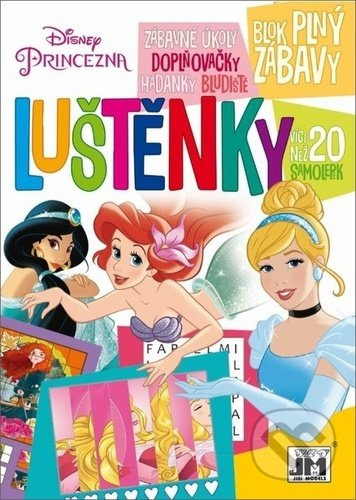 Luštěnky Disney Princezny - kniha z kategorie Křížovky