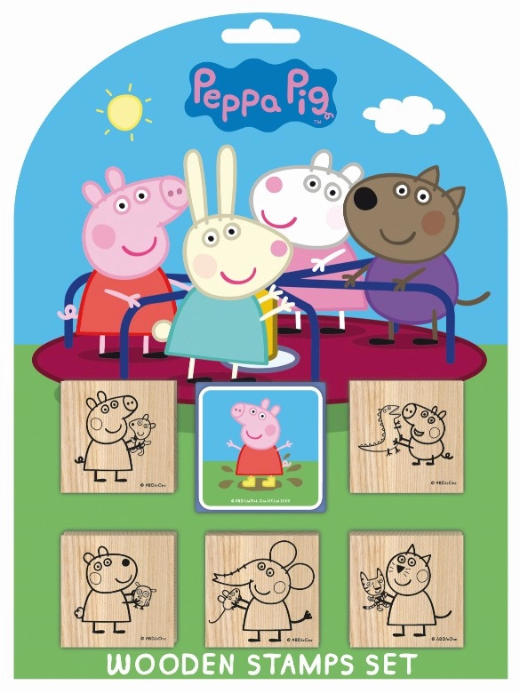 Jiri Models Razítka 5+1 - Prasátko Peppa