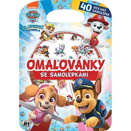Jiri Models Tlapková patrola Omalovánky se samolepkami
