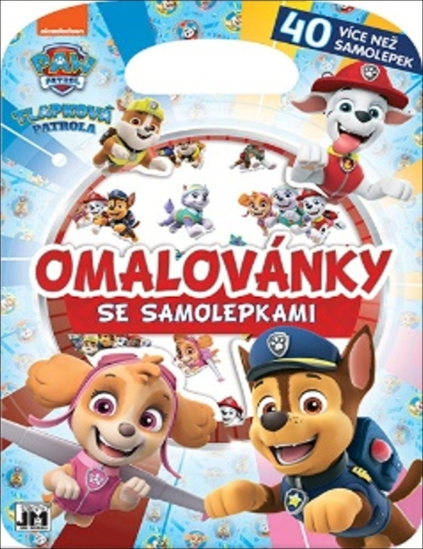 Jiri Models Tlapková patrola Omalovánky se samolepkami