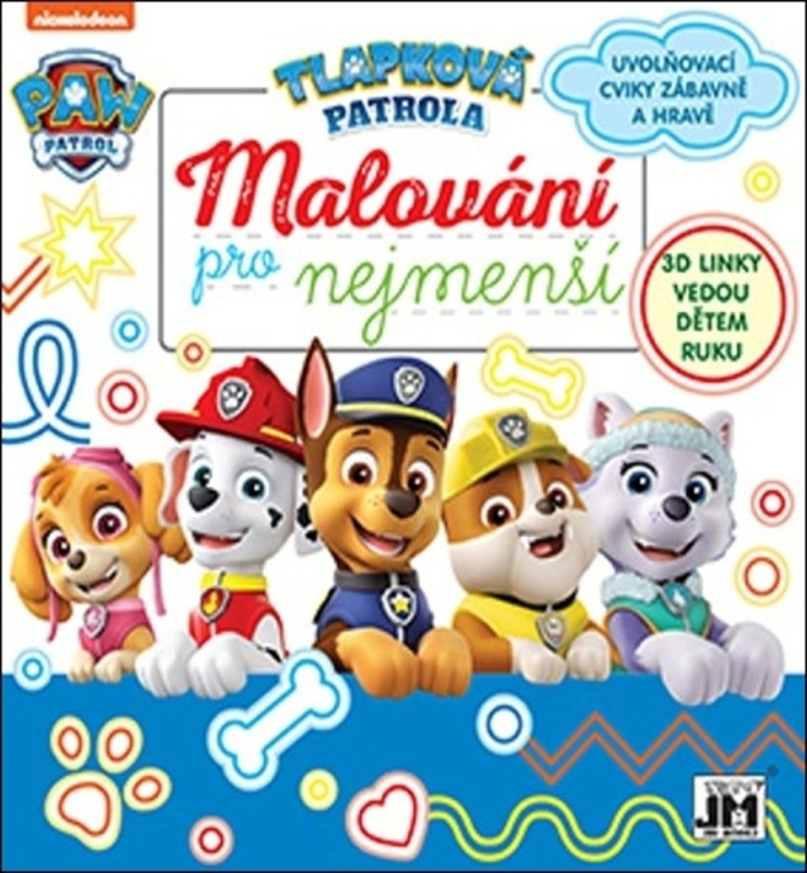 Malování pro nejmenší - Tlapková patrola