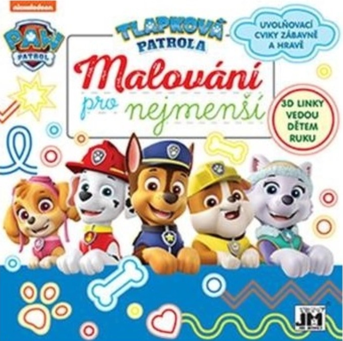 Malování pro nejmenší - Tlapková patrola