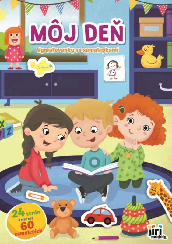 Môj deň (Vymaľovanka A4+) - kniha z kategorie Pro děti