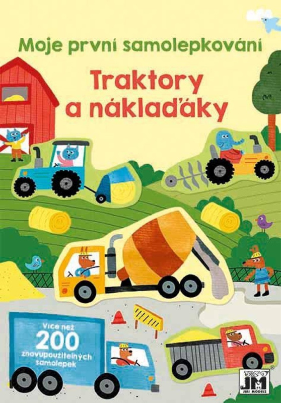 Jiri Models Moje první samolepkování Traktory & náklaďáky