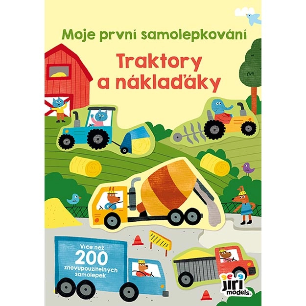 Jiri Models Moje první samolepkování Traktory & náklaďáky