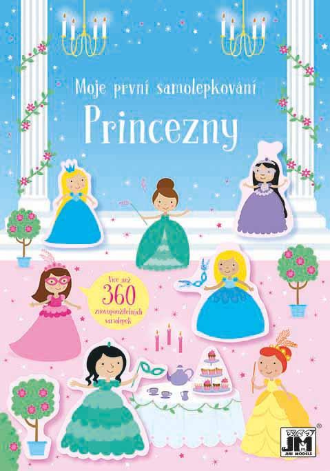 Jiri Models První samolepkování - Třpytivé princezny