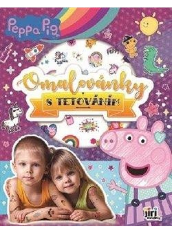 Omalovánky s tetováním - Peppa Pig