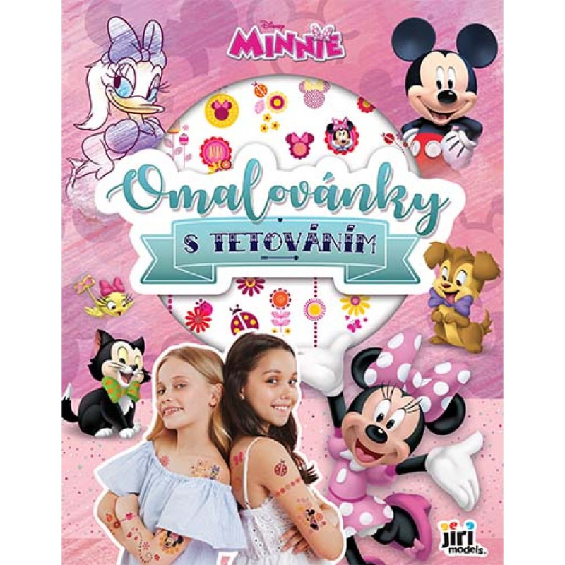 Omalovánky s tetováním - Minnie
