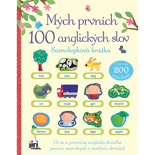 Samolepková knížka - Mých prvních 100 anglických slov
