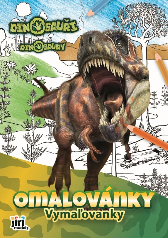 JM MODELS Omalovánky A4 Dinosauři