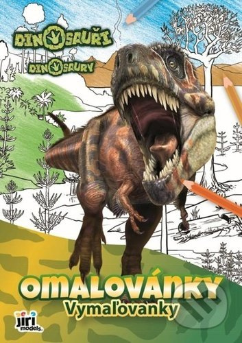 JM MODELS Omalovánky A4 Dinosauři