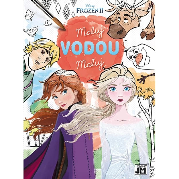 JIRI MODELS Maluj vodou Ledové království 2