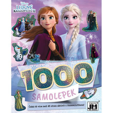Jiri Models 1000 samolepek a aktivity/ Ledové království 2