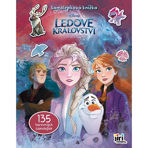 Samolepková knížka - Ledové království