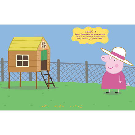 JIRI MODELS Samolepková knížka/ Prasátko Peppa