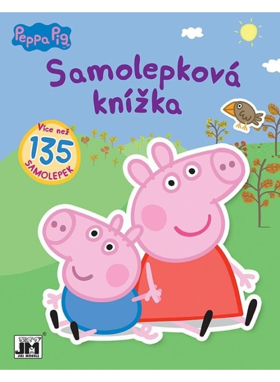 JIRI MODELS Samolepková knížka/ Prasátko Peppa