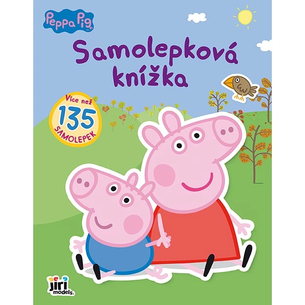 JIRI MODELS Samolepková knížka/ Prasátko Peppa