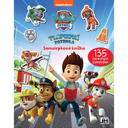 Samolepková knížka Tlapková patrola/Paw Patrol 21,5x27,5cm