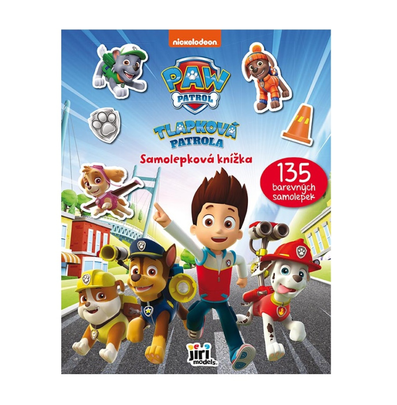 Samolepková knížka Tlapková patrola/Paw Patrol 21,5x27,5cm