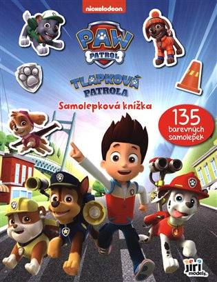 Samolepková knížka Tlapková patrola/Paw Patrol 21,5x27,5cm