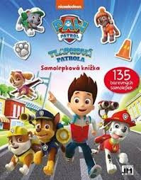Samolepková knížka Tlapková patrola/Paw Patrol 21,5x27,5cm