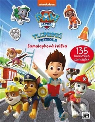 Samolepková knížka Tlapková patrola/Paw Patrol 21,5x27,5cm