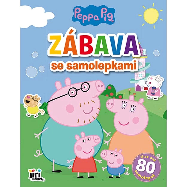 Zábava se samolepkami - Peppa Pig
