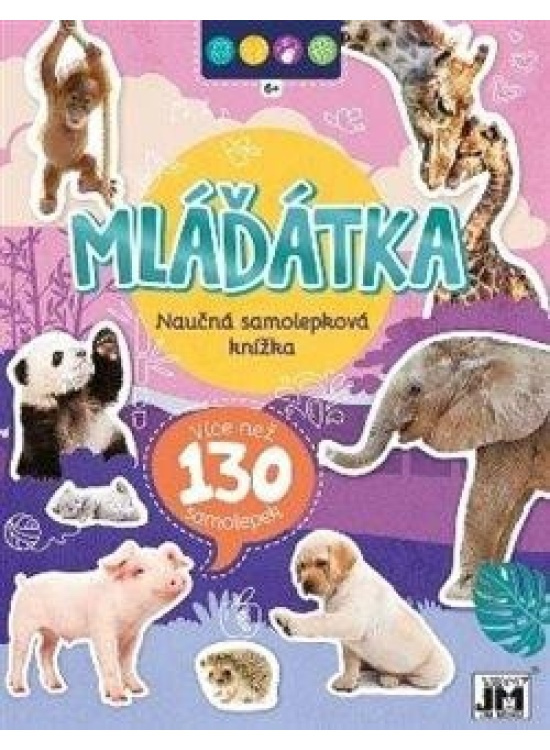Naučná samolepková knížka - Mláďátka