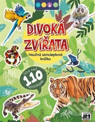 Naučná samolepková knížka - Divoká zvířata