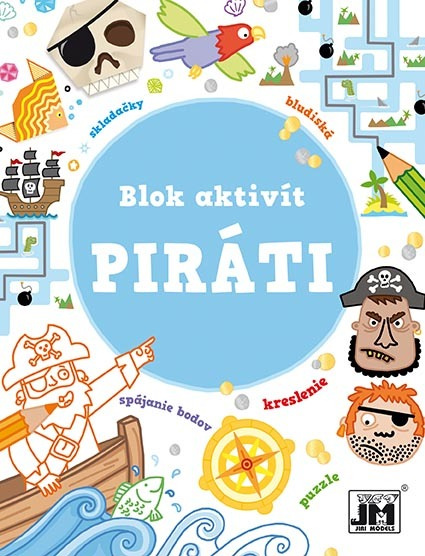 Blok aktivít Piráti - kniha z kategorie Omalovánky