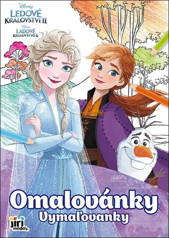 Jiri Models Omalovánka A4 FROZEN 2 Ledové království