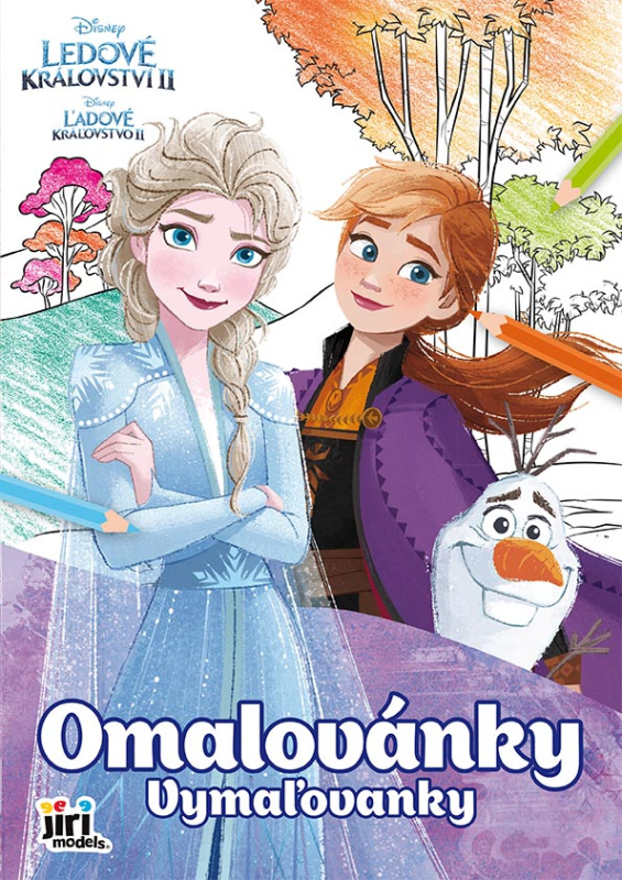 Jiri Models Omalovánka A4 FROZEN 2 Ledové království