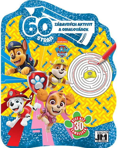 Tlapková patrola - 60 zábavných aktivit JIRI MODELS a. s.