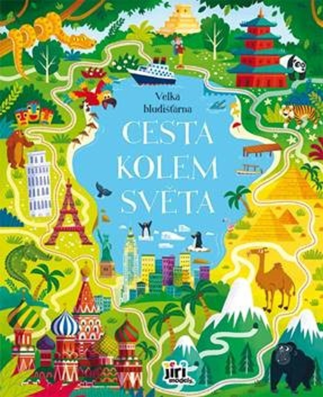 Velká bludišťárna - Cesta kolem světa - kol.