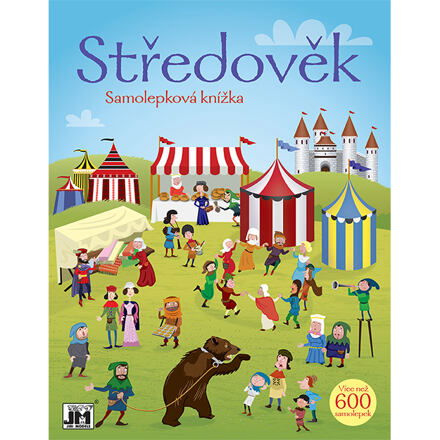Samolepková knížka - Středověk - Paul Nicholls